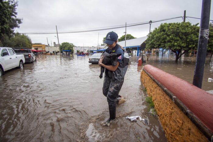 Continúan los trabajos por el municipio de El Marqués en zonas afectadas por la lluvia