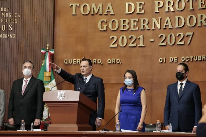 Kuri toma protesta como nuevo Gobernador de Querétaro