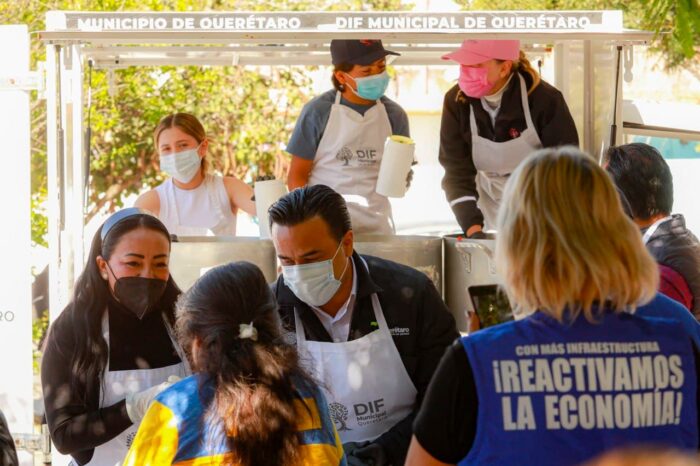 Anuncia Nava que continúa operación del "Comedor en tu Calle"