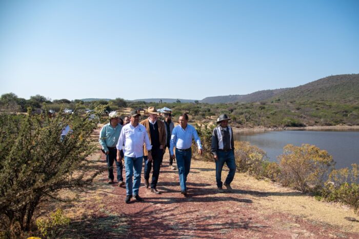 Se proyectan obras de tecnificación de riego en Presa del Carmen