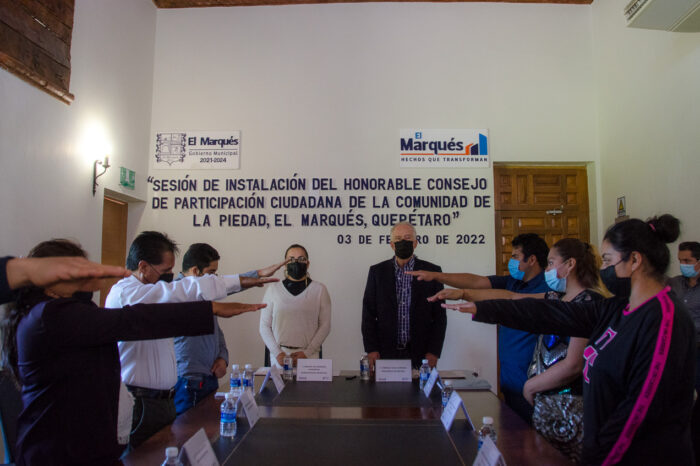 Alcalde Enrique Vega toma protesta a Consejo de Participación Ciudadana de La Piedad