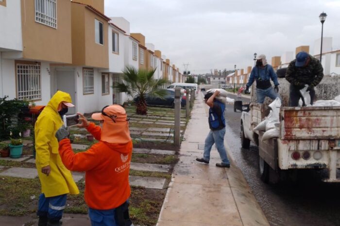 Atiende Gobierno del Estado afectaciones por lluvias