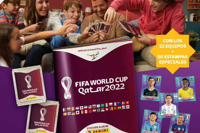 El álbum del Mundial Qatar 2022 ya salió, ¿ya tienes el tuyo?