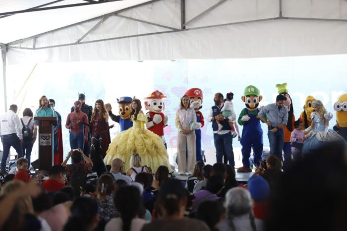 Asisten más de 4 mil personas al festival “ La Alegría de las y los Niños”, organizado por el DIF Estatal y Municipal