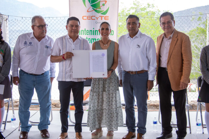 Plantel CECyTEQ Peñamiller a la vanguardia en equipamiento Automotriz