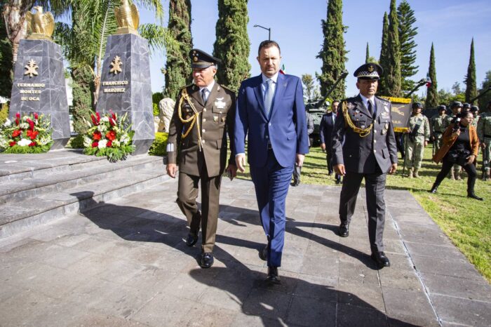 Encabeza el Gobernador conmemoración de la Gesta Heroica de Los Niños Héroes de Chapultepec