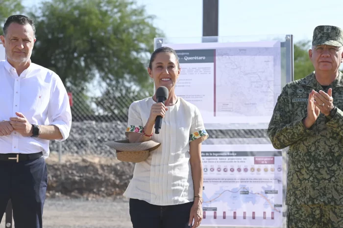 Inicia Presidenta Claudia Sheinbaum obras del tren Ciudad de México - Querétaro; será inaugurado en el año 2027