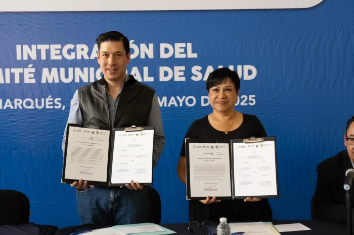 Instala El Marqués su Comité Municipal de Salud