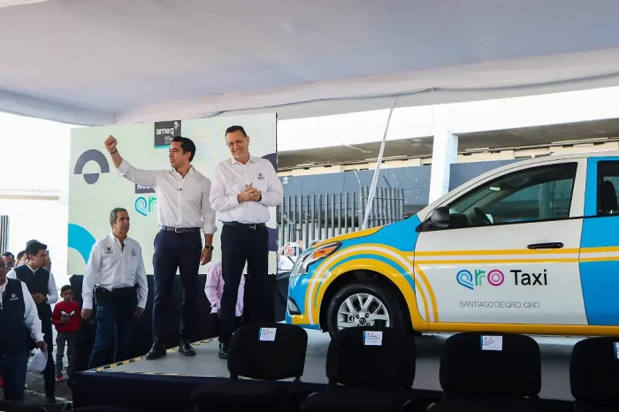 Lanzan modelo de transporte Qrotaxi; Ameq ofrecerá 700 nuevas concesiones