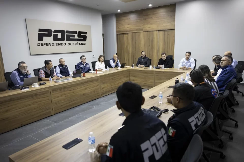 Mauricio Kuri encabeza reunión de seguimiento ante lluvias