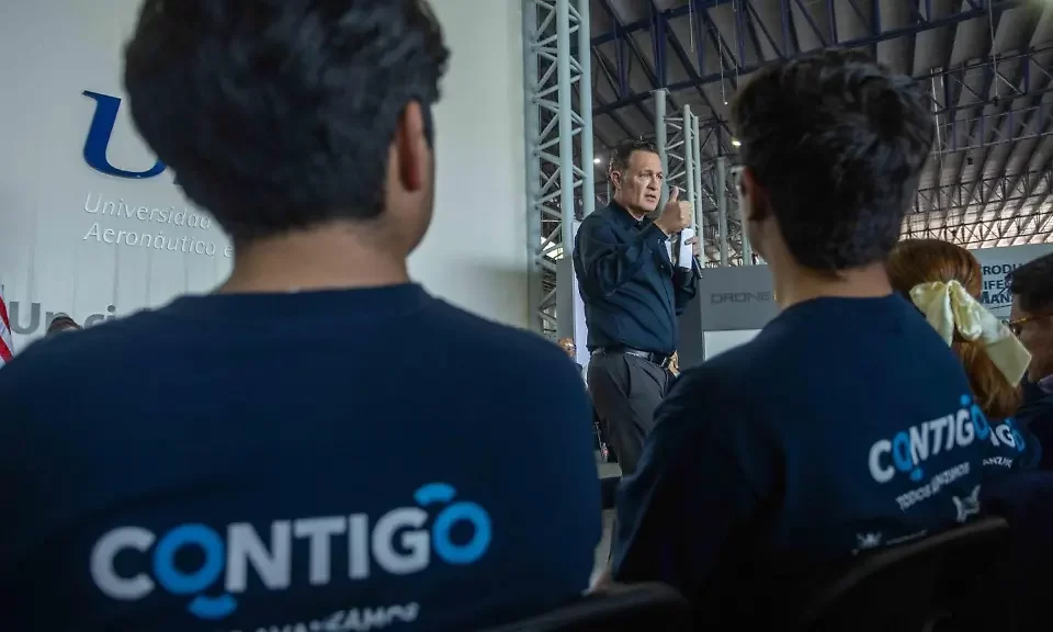 Inaugura Mauricio Kuri Academia Espacial de Querétaro