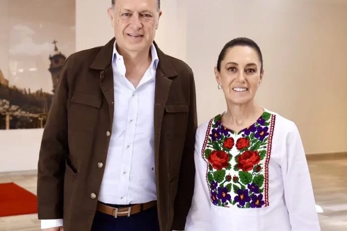 Sheinbaum visita Querétaro y se reúne con Kuri: el tren México-Qro, en la mesa