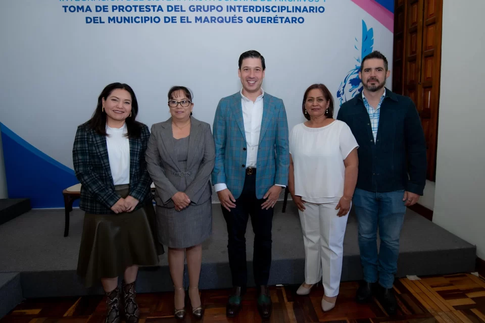 Rodrigo Monsalvo impulsa transparencia con la integración del Sistema Institucional de Archivos en El Marqués_1