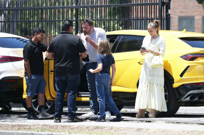 Hijo de Ben Affleck choca un Lamborghini