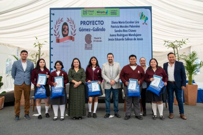 Municipio de El Marqués premia a los ganadores del Concurso de Proyectos Ambientales y Sustentables por el Día Mundial del Medio Ambiente