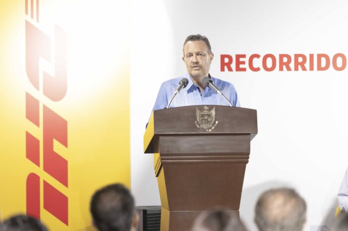 Supervisan avance del HUB Aéreo Doméstico DHL Express en Querétaro