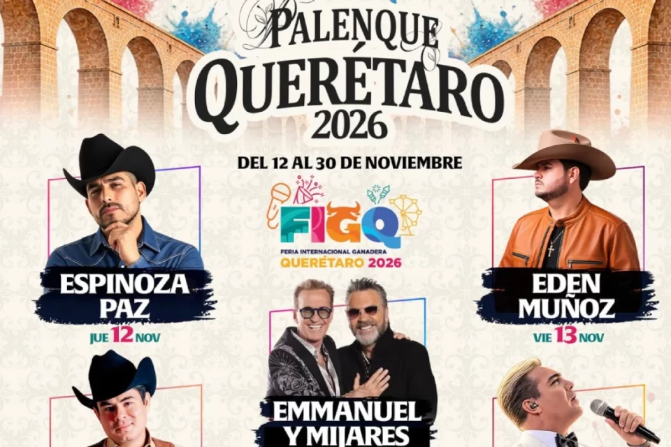 Feria Ganadera de Querétaro 2026: cartelera completa del Palenque, precio de los boletos, fechas y transporte GRATIS